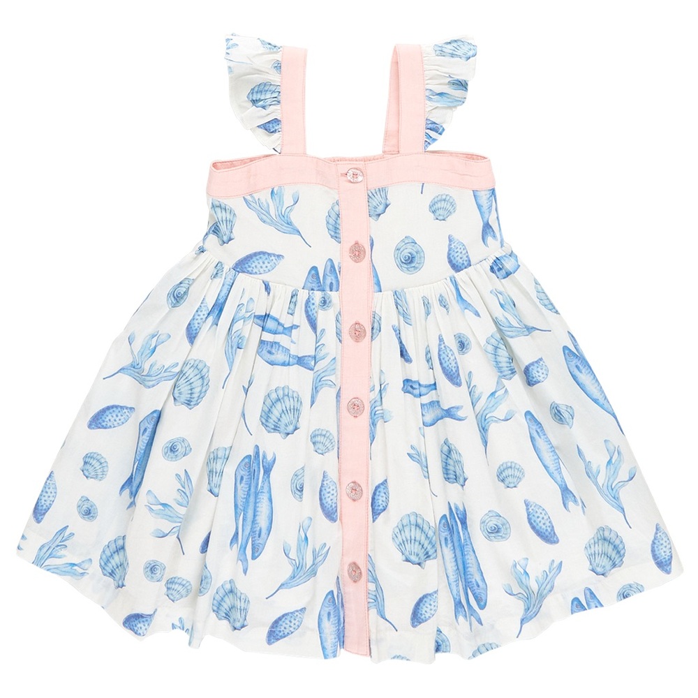 PINK CHICKEN GIRLS GABRIELA DRESS - LISBON COAST